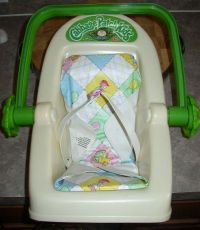 Cabbage Patch Kids Car Seat 1983 NO PADDING